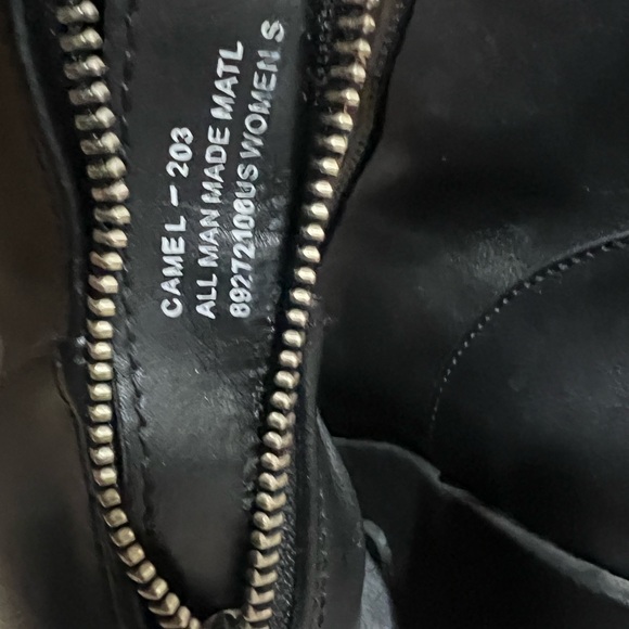 Demonia CAMEL-203 Black Platform Boots | 5" Heel | Size 8 - Picture 4 of 4